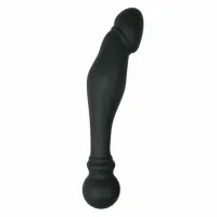 easytoys model pro comfort - anatomiczny aplikator silikonowy czarny