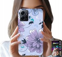 ETUI DO XIAOMI NOTE 12 4G - KWIATKI KWIECISTE MODNE WZORY PLECKI