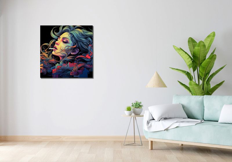 Obraz 70x70cm Sny o Samej Sobie zdjęcie 2