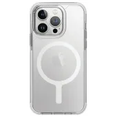 uniq etui combat iphone 15 pro max 6.7magclick charging biały/blanc white