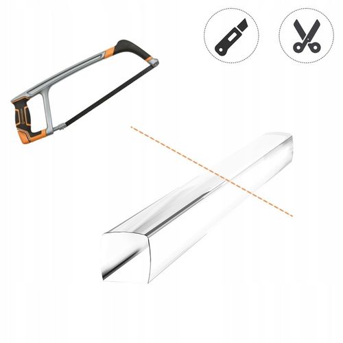 PRÓG AKRYLOWY DO KABINY PRYSZNICOWEJ LISTWA 100cm | 10x10mm | na Arena.pl