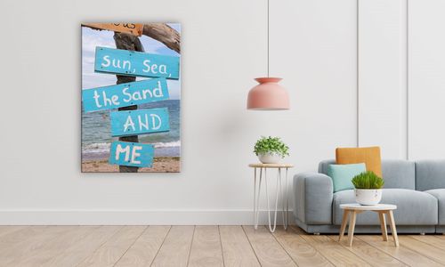 OBRAZ NA PŁÓTNIE PROSTOKĄTNY - Znaki na Arena.pl