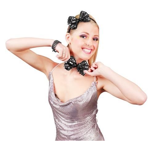 Mucha Cekinowa czarna na Arena.pl