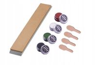 Skórzany strop BACHER do ostrzałek Apex, Ganzo, Ruixin + pasty