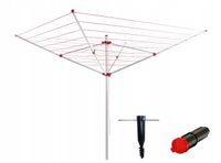 ALUMINIOWA SUSZARKA OGRODOWA DO BIELIZNY NA PRANIE