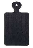 Deska do krojenia plastikowa z rączką MOLLY 30x17 cm tworzywo antracyt czarny