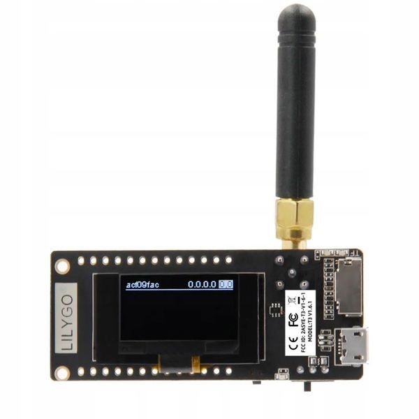 ESP32 LilyGO TTGO V2.1_1.6 LoRa32 Paxcounter LoRa SX1278 433MHz OLED WiFi B zdjęcie 4