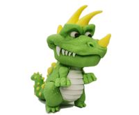 Ozdoba na tort  - Dino 1 - dinozaur Stefan figurka