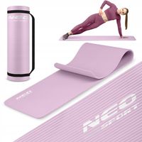 DUŻA MATA DO ĆWICZEŃ JOGI YOGA FITNESS GRUBA