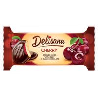 Delisana Ciastka z galaretką wiśniową 135g