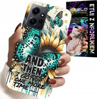 ETUI DO XIAOMI NOTE 12 4G - AND THEN I GOT UP, KOBIECE WZORY + FOLIA