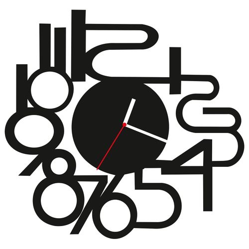 ZEGAR ŚCIENNY CYFRY 38cm M 142.10 na Arena.pl