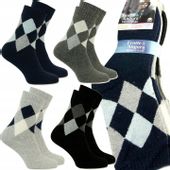 4x Męskie Termo Ciepłe Skarpety Zimowe Skarpetki WEŁNIANE 40-44 N