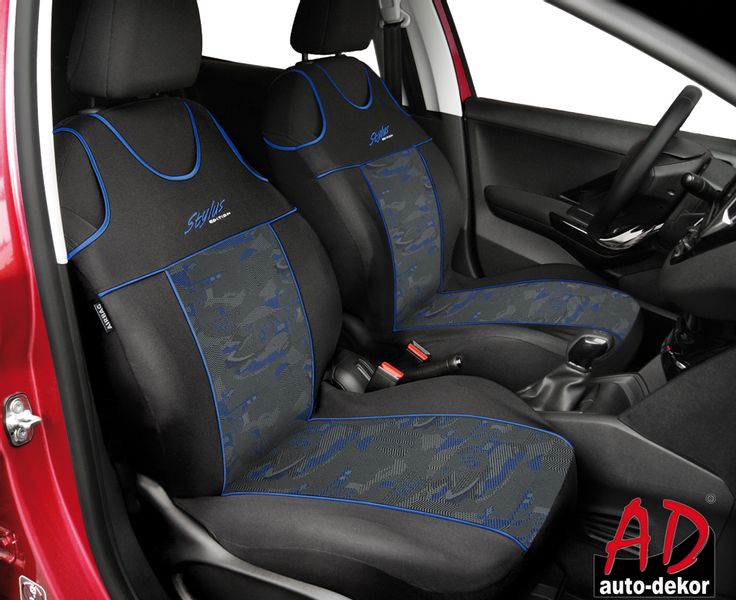 Koszulki uniwersalne pokrowce Stylus Niebieski do Opel Adam 2012- zdjęcie 3