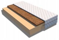 MATERAC DLA DZIECI PIANKA KOKOS 200x80x10 cm ATEST