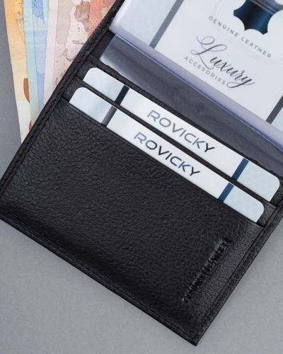skórzane etui na karty tw-04-pdm-bp-9083 black na Arena.pl