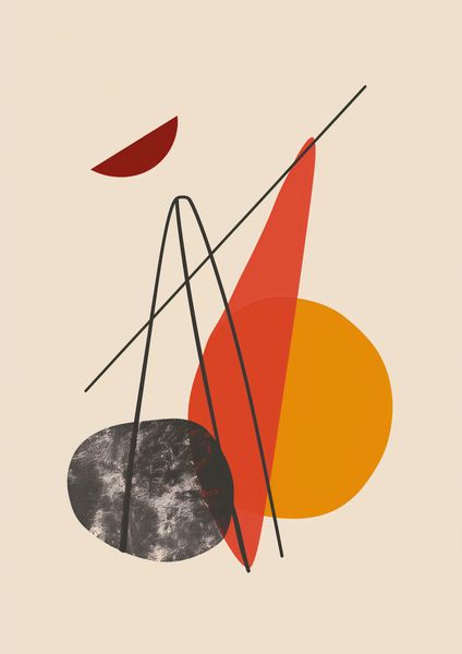 Plakat 59,4x84,1cm Harmonijna Forma zdjęcie 1