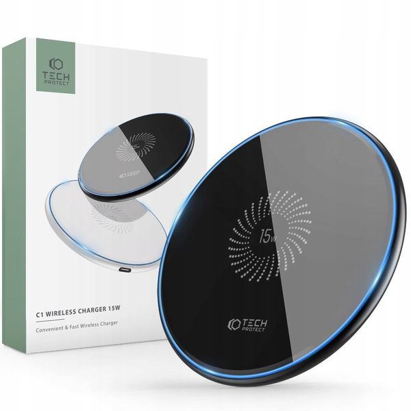 Ładowarka indukcyjna Tech-Protect C1 15W, Qi zdjęcie 1