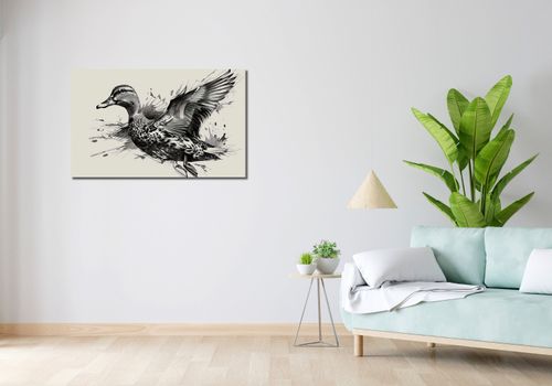 Obraz 100x60cm Gracja Kaczki w Locie na Arena.pl