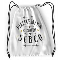 Plecak Sportowy Szkolny Pielęgniarki Worek Torba Z Nadrukiem Ze Zdjęciem