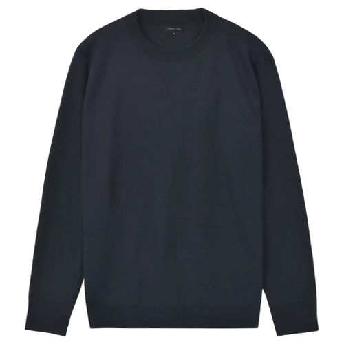 Sweter Męski, Okrągły Dekolt, Navy, Rozmiar L na Arena.pl