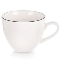 Mała Filiżanka do Picia Kawy Espresso Biała Porcelanowa 100 ml