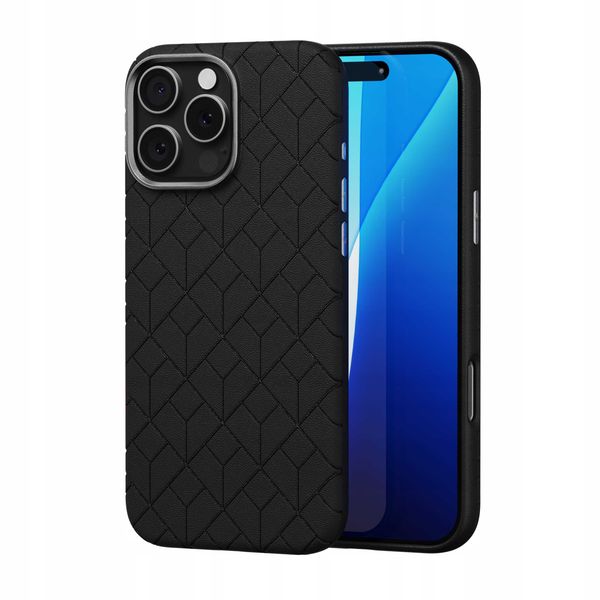 Spacecase Classy Mag Iphone 16 Pro Max Black zdjęcie 3