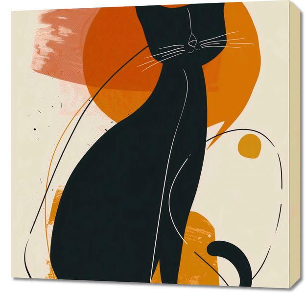 Obraz 70x70cm Kici Kici zdjęcie 1
