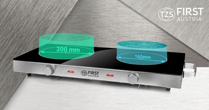 Kuchenka elektryczna CERAMICZNA 2800 First Austria zdjęcie 12