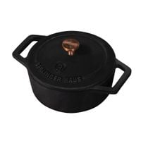 BH-6489 - Garnek żeliwny 10 cm Berlinger Haus Black Rose Collection