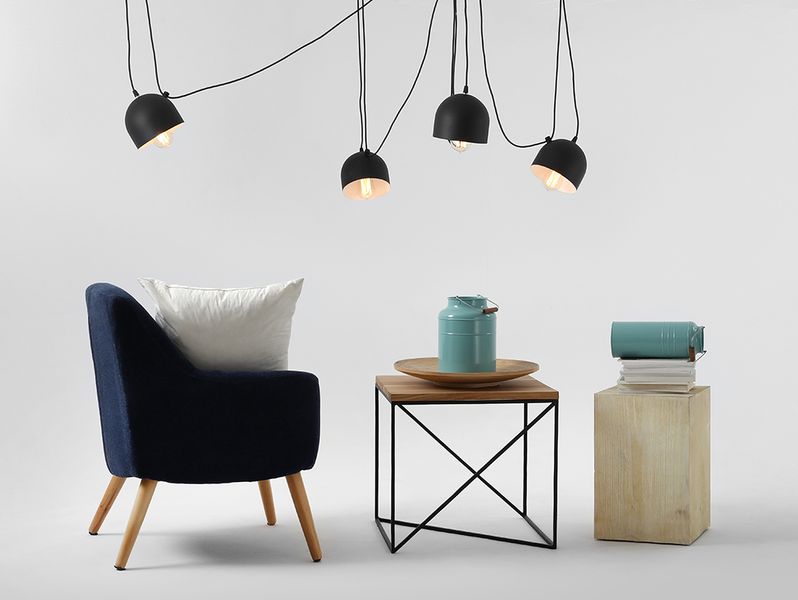 Lampa wisząca POPO 4 – czarny zdjęcie 4
