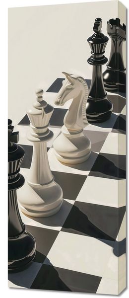 Obraz 40x100cm Szach i Mat zdjęcie 1