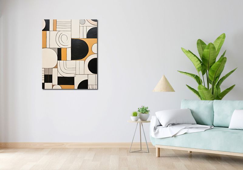 Obraz 70x90cm Kolaż Kontrastów zdjęcie 2