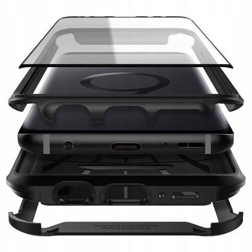 ETUI GALAXY S9 CASE SPIGEN REVENTON SOLIDNE+ SZKŁO na Arena.pl