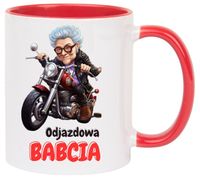 KUBEK Z NADRUKIEM ŚMIESZNY PREZENT DZIEŃ BABCI URODZINY IMIENINY BABCIA