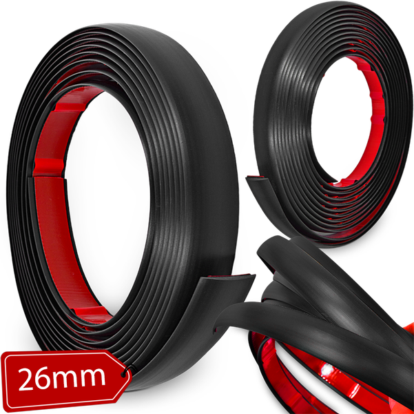 LISTWA BOCZNA 26MM CZARNA 5M zdjęcie 1