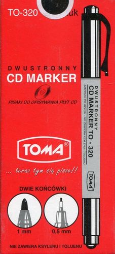 marker cd dwustronny czarny a'25 0315 na Arena.pl