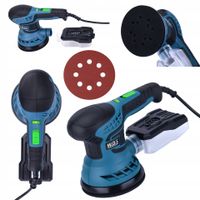 Szlifierka mimośrodowa sieciowa 230v 1500w 13.000 rpm 125 mm WDS2505