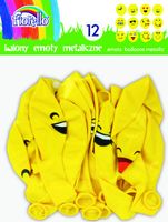Balony Emoty Party Fiorello Metaliczne (12) 4574