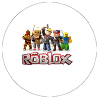 Opłatek na tort Roblox Postacie Ludziki Gra Okazjonalny Tekst Gratis