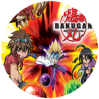 Opłatek na tort Bakugan