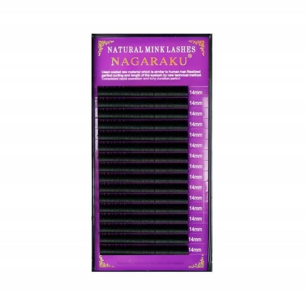 Rzęsy Nagaraku D, 0.07, 11 mm zdjęcie 1