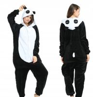 piżama PANDA KIGURUMI STRÓJ STROJE KOSTIUM GRUBA KOSTIUM STRÓJ 160-170 M