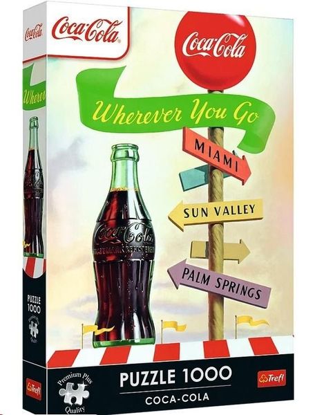 Puzzle 1000 Premium Coca Cola 12098 zdjęcie 1
