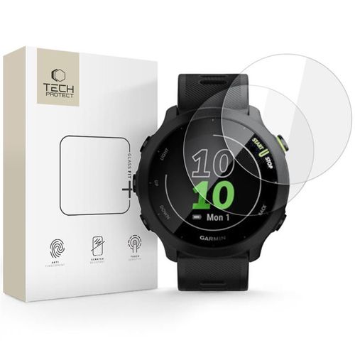 Szkło Hartowane Tech-Protect Glass Fit+ do Garmin Forerunner 55 - 2 sztuki na Arena.pl