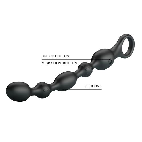 pretty love - van, 10 vibration functions beaded anal vibrator! na Arena.pl