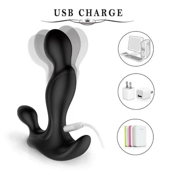 Prostate Twister Rechargeable Prostate Stimulator Black zdjęcie 4