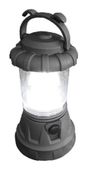LAMPA CAMPING Z WIESZAKIEM NA BATERIE 3xAA CZARNA
