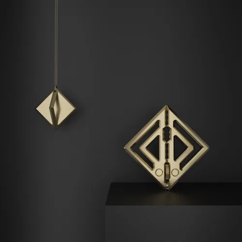 lockink regulowane zaciski piersi z zawieszką led, kolor złoty na Arena.pl