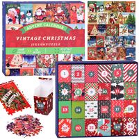 ŚWIĄTECZNA  UKŁADANKA PUZZLE